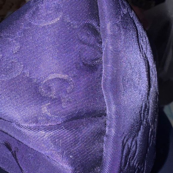 Gucci Navy nylon Messenger Bag with Brown Leather Strap - Picture 11 of 16